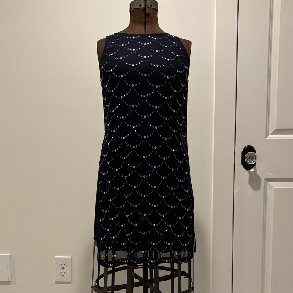 Diane Von Furstenberg Crystal-Studded Mini Dress